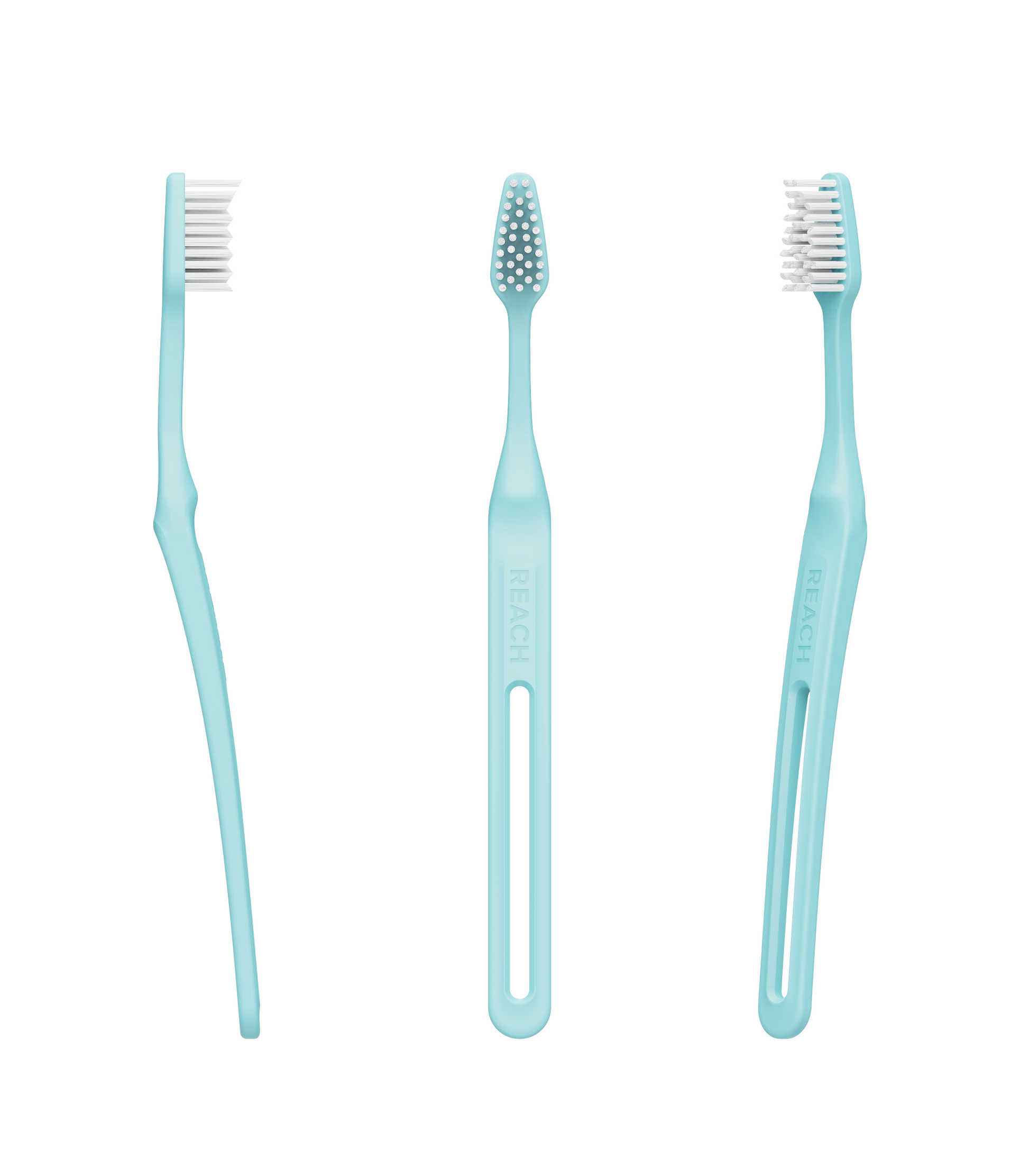 Plant-Based Toothbrush with all angles
