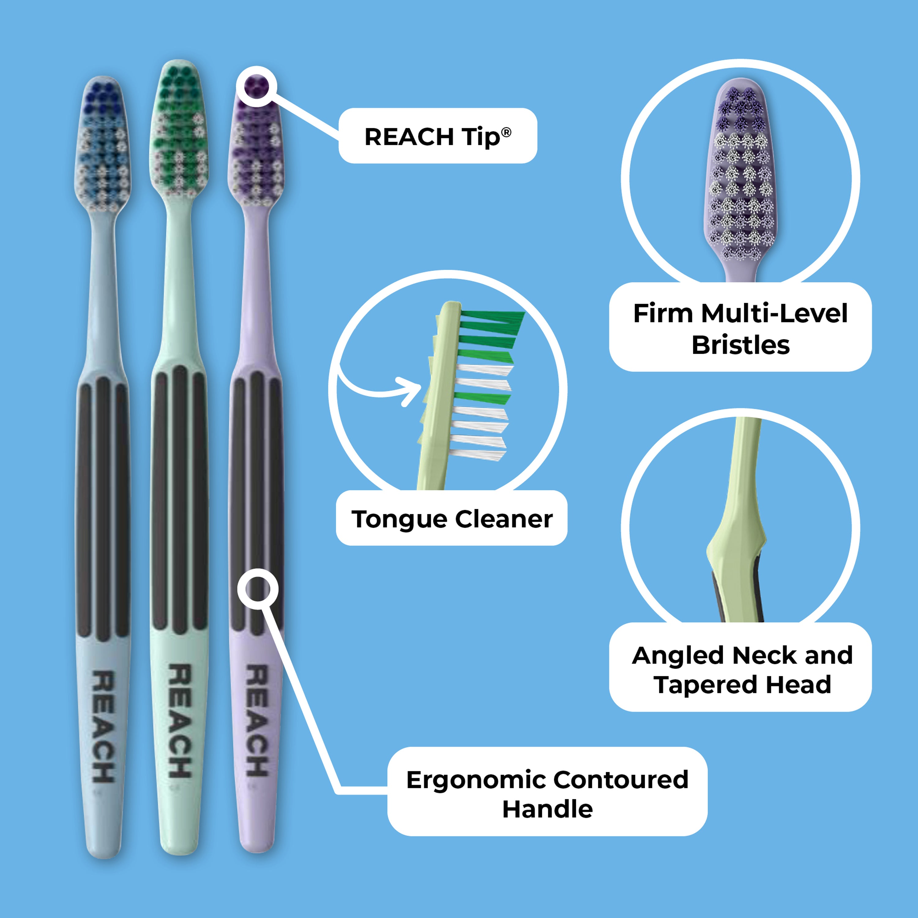 Advanced Design Firm Toothbrush – REACH