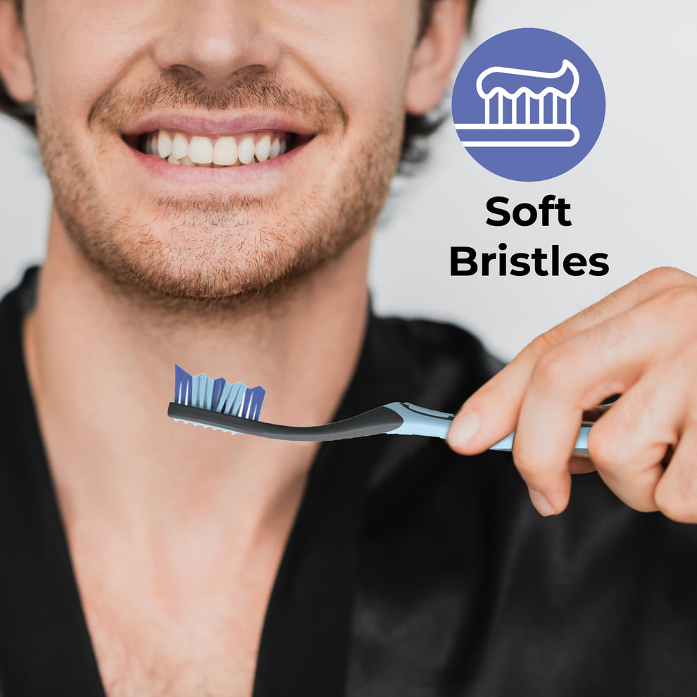 Essentials Soft Toothbrush with Covers – REACH