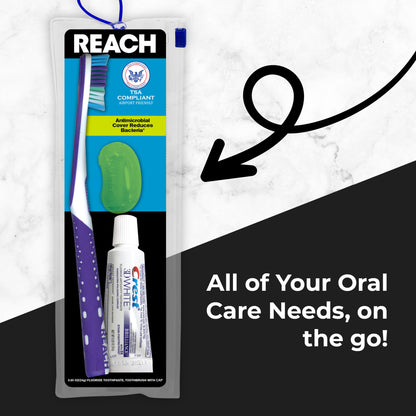 All of your oral care needs, on the go!